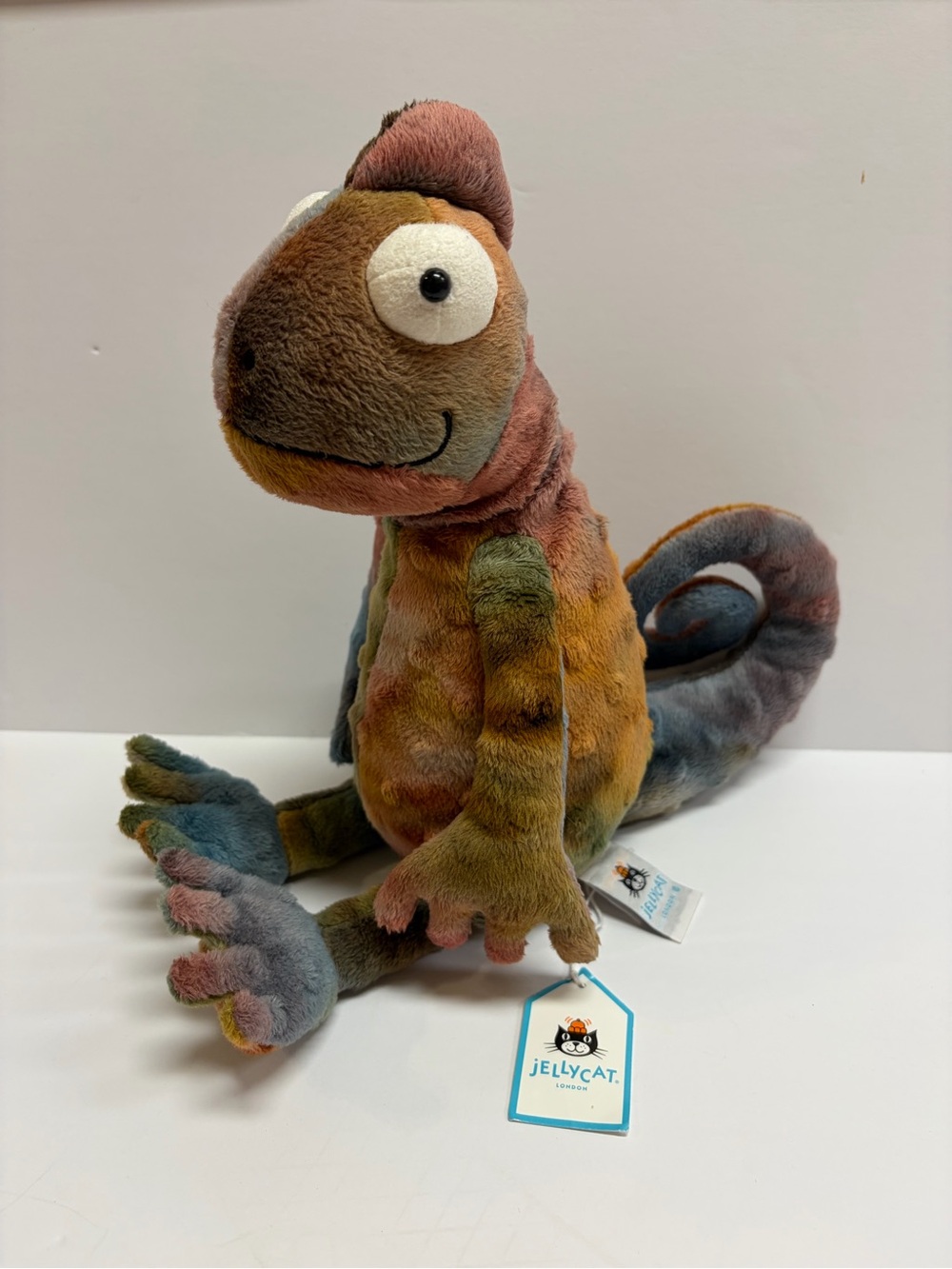 Jellycat-Colin chameleon NWT